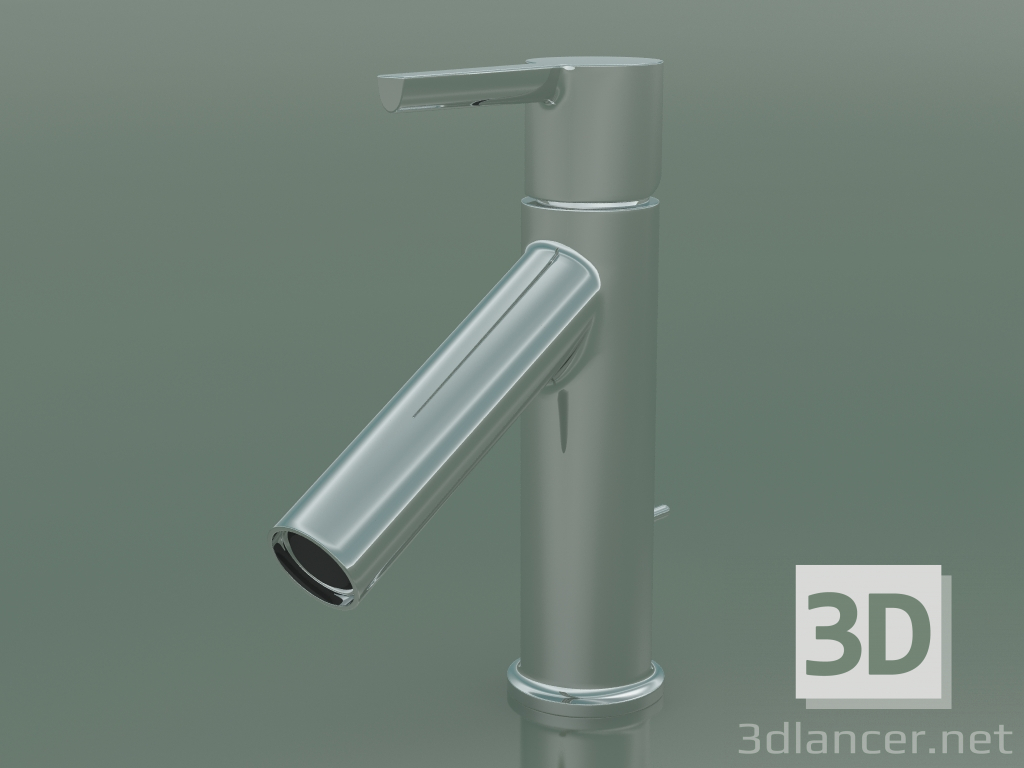 3D Modell Einhebel-Waschtischmischer 80 (10102000) - Vorschau