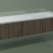 3d model Washbasin with drawers (dx, L 192, P 50, H 48 cm, Noce Canaletto O07) - preview