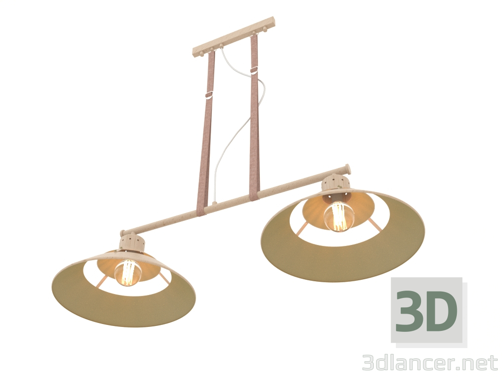 modèle 3D Lustre suspendu (5433) - preview