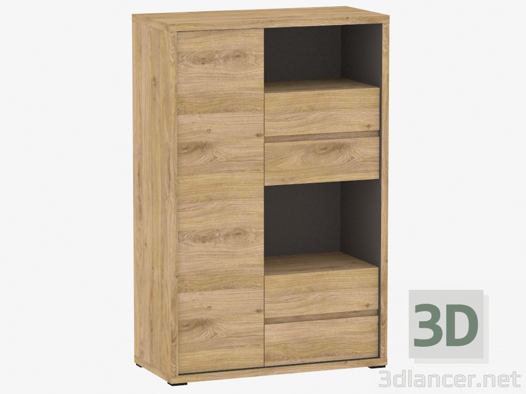 modèle 3D Cabinet 1D-4S (TYPE 31) - preview