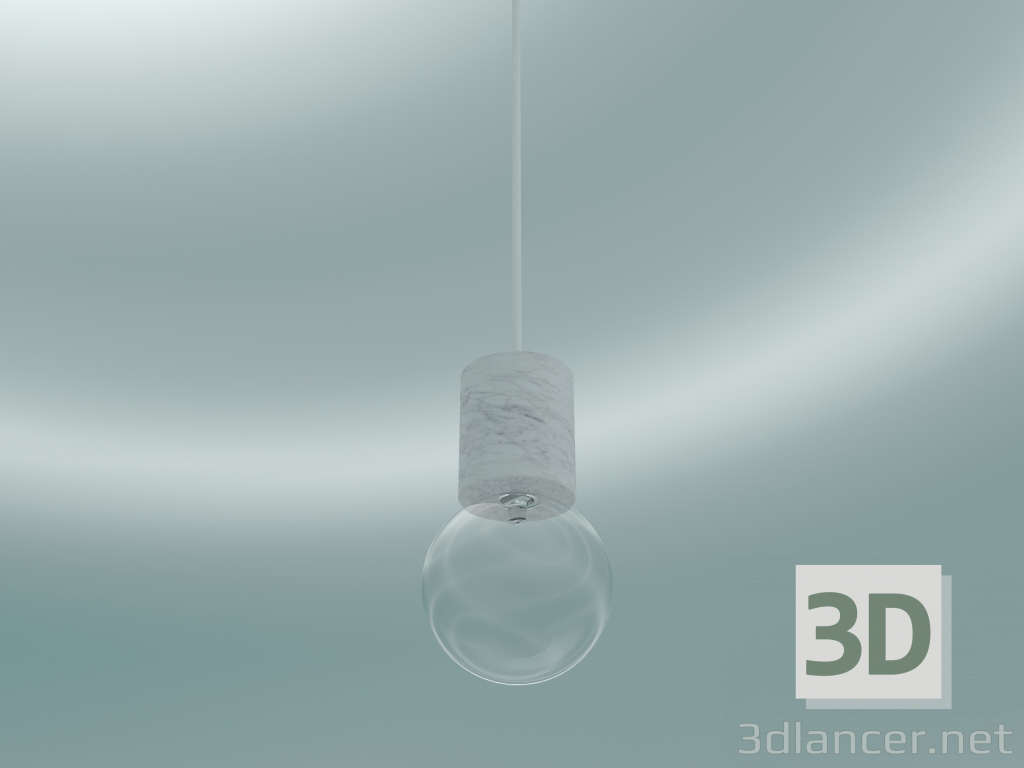 3d model Lámpara colgante Marble Light (SV2) - vista previa