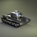 modèle 3D de Réservoir T-34-85 acheter - rendu