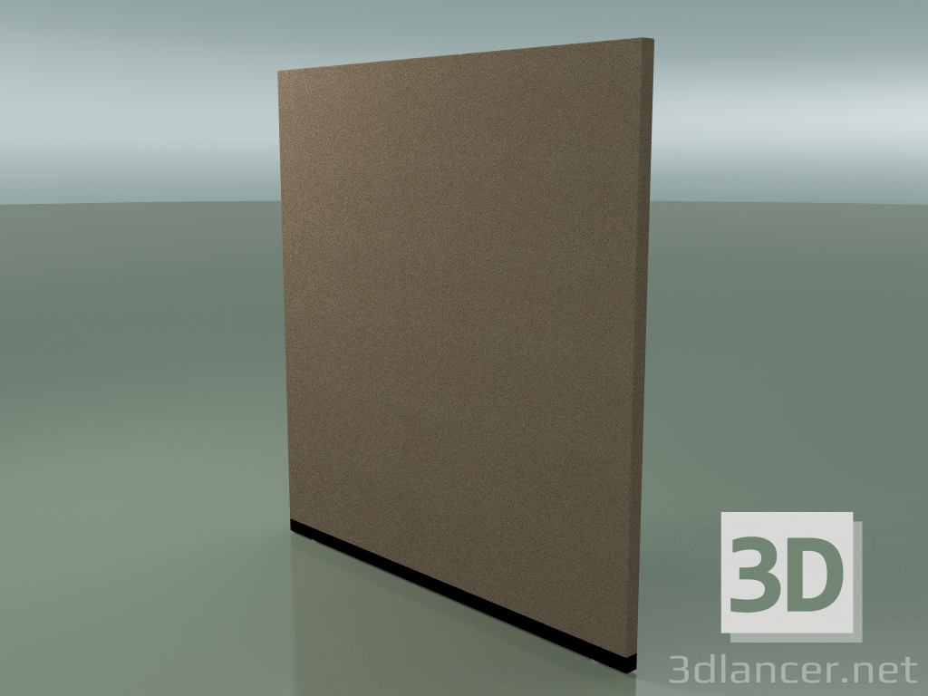 3d model Rectangular panel 6404 (132.5 x 126 cm, single color) - preview