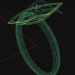 modèle 3D anneau sous voile - preview