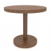 modèle 3D Table à manger DT 012 (D=800x750, bois marron clair) - preview