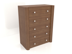 Chest of drawers TM 022 (910x480x1140, wood brown light)