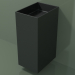 modèle 3D Lavabo suspendu (03UN16302, Deep Nocturne C38, L 36, P 50, H 85 cm) - preview