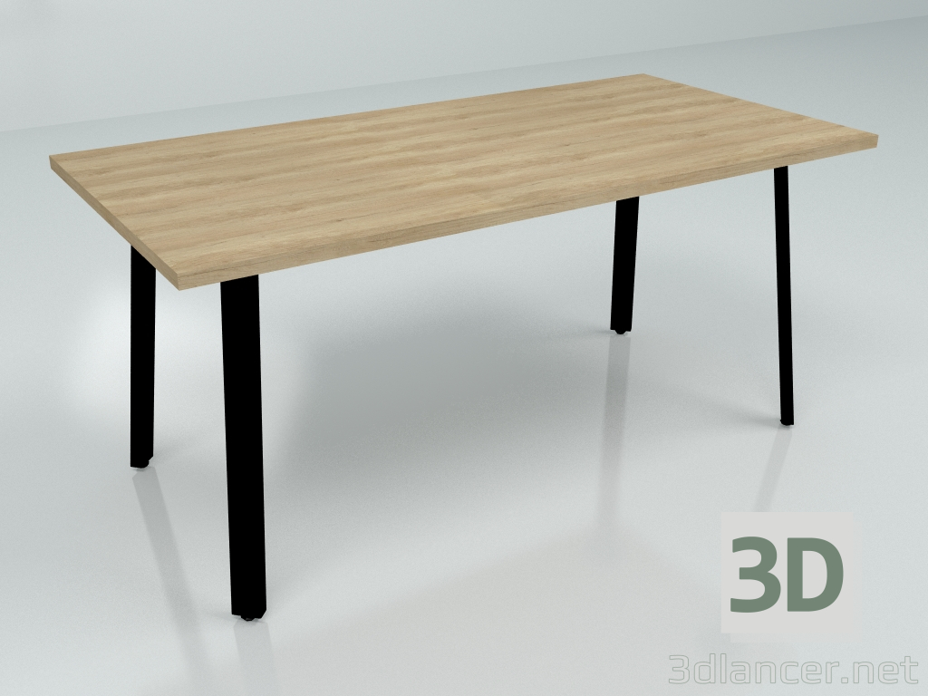 3D modeli Çalışma masası Ogi A BAG048 (1600x800) - önizleme