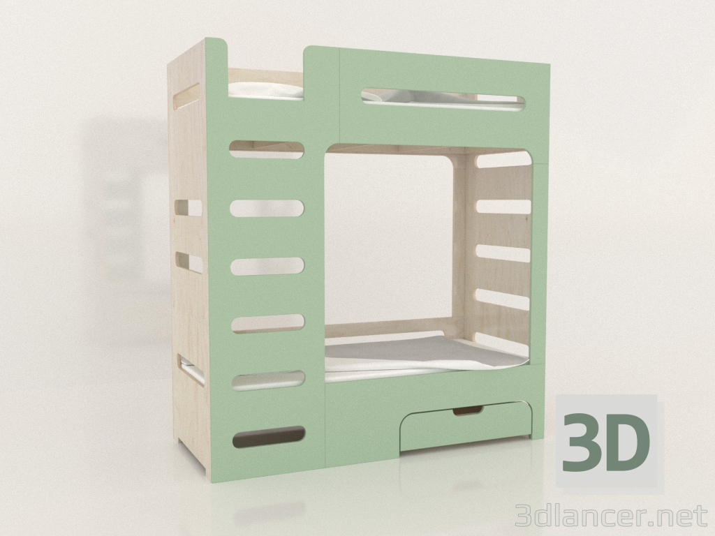 modèle 3D Lit superposé MOVE EL (UMMEL0) - preview