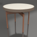 3d model Round coffee table Ø60 (Bronze, DEKTON Danae) - preview