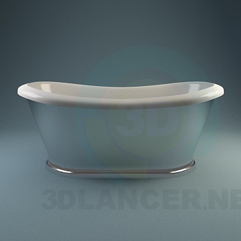 3d модель Коллекция классических ванн – превью