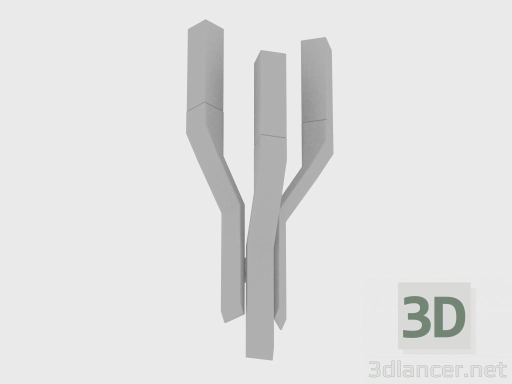 3 डी मॉडल स्कोनस NARITA दीपक स्कैन (29x17xH95) - पूर्वावलोकन
