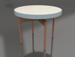 Round coffee table Ø60 (Blue grey, DEKTON Danae)