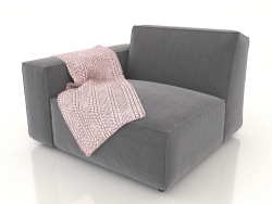 Sofá modular premium Como (elemento esquerdo)