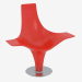 3D Modell Sessel aus Polymer Statuette - Vorschau