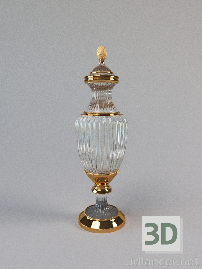 modello 3D di vaso antico comprare - rendering