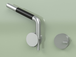 Комплект гидропрогрессивного смесителя для ванны-душа с ручным душем (18 58, AS)