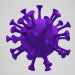 modello 3D di virus covid-19, virus covid-19 comprare - rendering