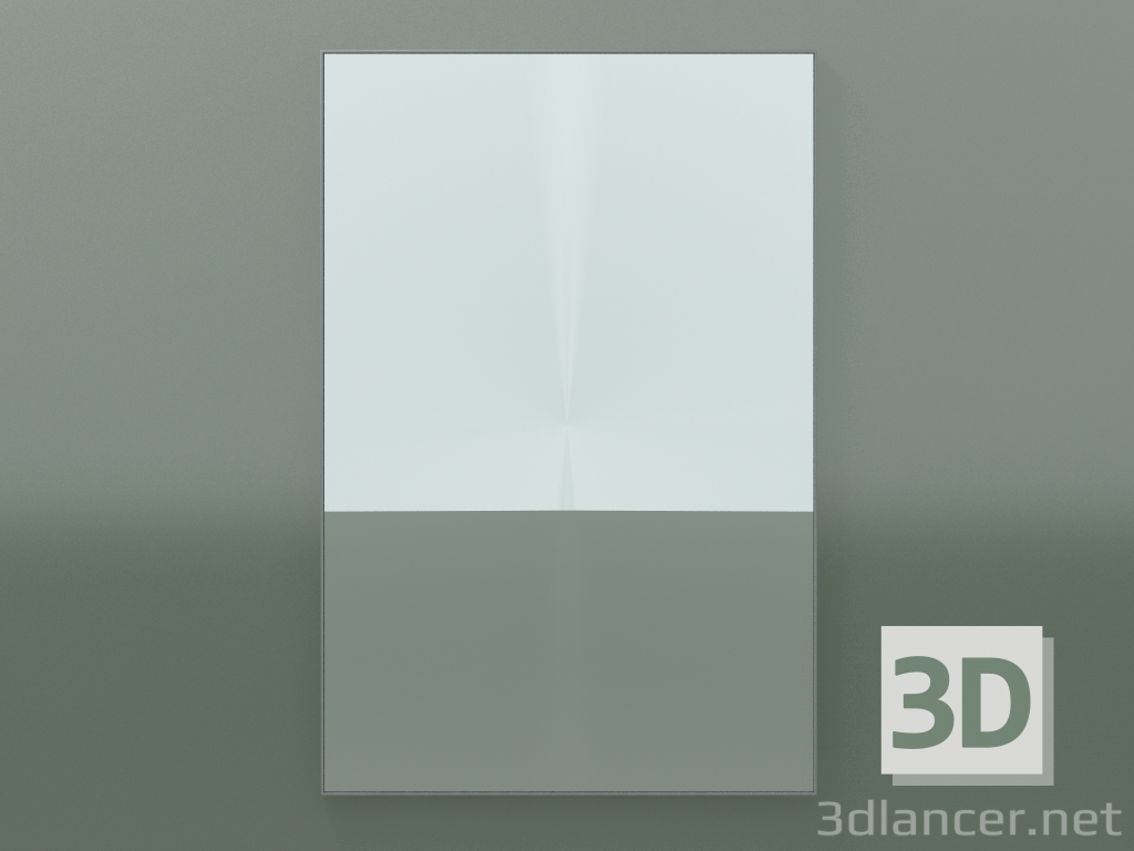 3D modeli Ayna Rettangolo (8ATDG0001, Gümüş Gri C35, H 144, L 96 cm) - önizleme
