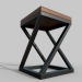 silla espiral 3D modelo Compro - render
