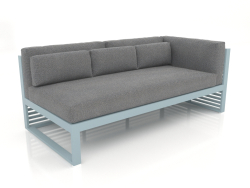 Modulares Sofa, Teil 1 rechts (Blaugrau)