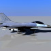 3d F-16 model buy - render