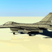3d F-16 model buy - render