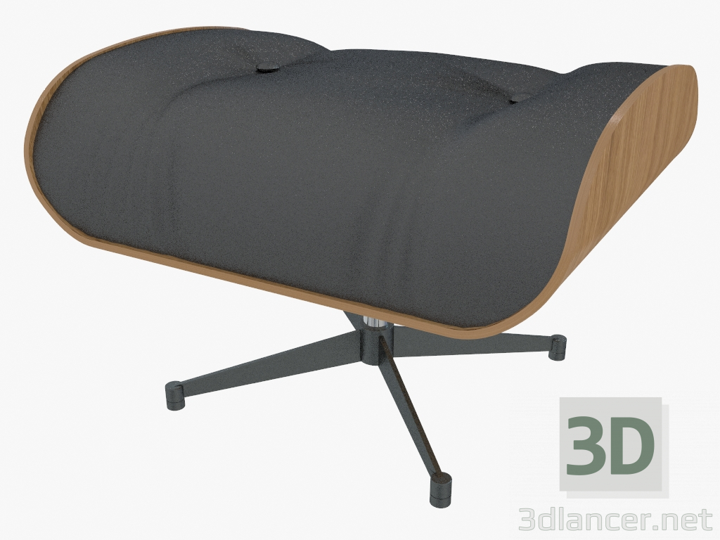 3D Modell Osmanische Eames Lounge - Vorschau