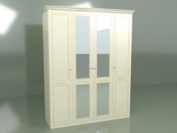 Wardrobe 4 doors with mirror VN 1403-1