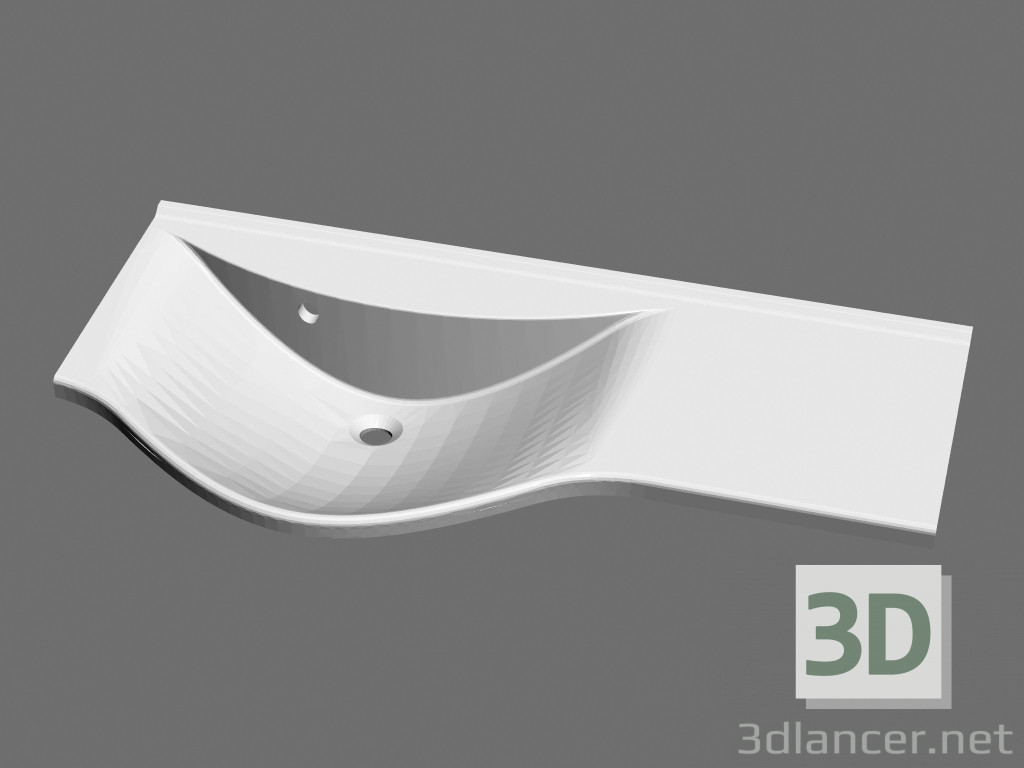 modèle 3D Lavabo Unity 900 R - preview