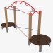 3D modeli Çocuk oyun kompleksi Feribot (4005) - önizleme