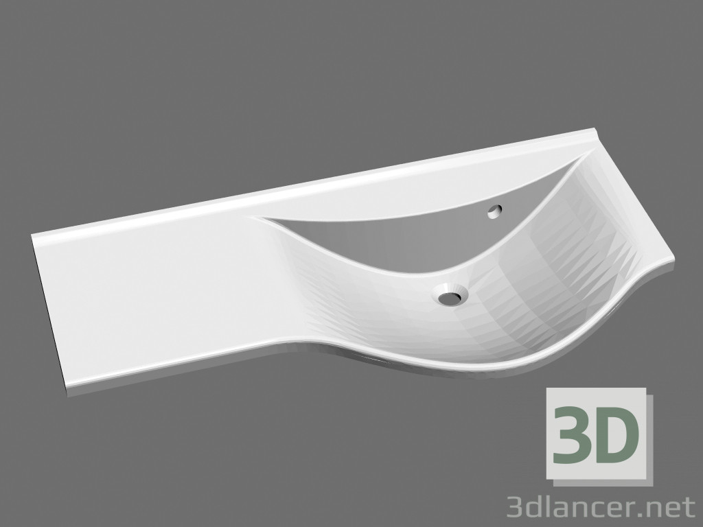 3D modeli Lavabo Birliği 900 L - önizleme