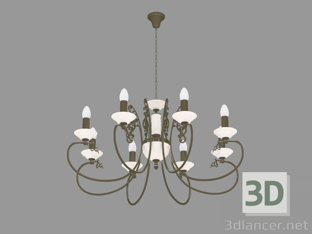 3d model Chandelier Angelo (1210-8P) - preview