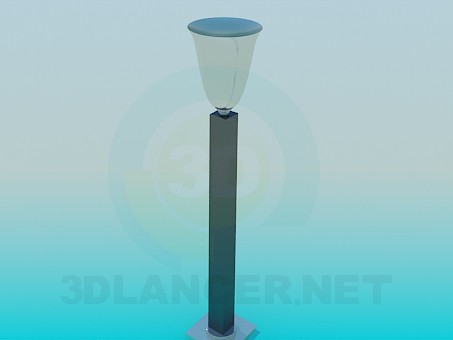 3d model lámparas de calle - vista previa