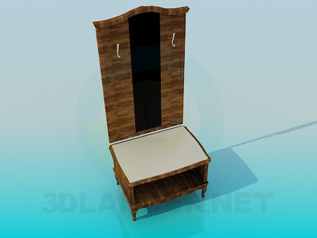 3d model Muebles de entrada - vista previa