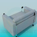 3d model Armchair for official premises - preview