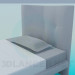 3D Modell Einzelbett - Vorschau