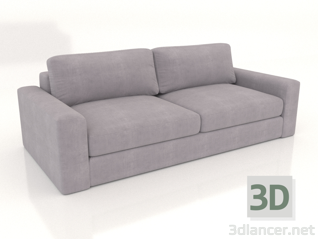 3d model Sofa PALERMO straight (upholstery option 1) - preview