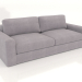 3d model Sofa PALERMO straight (upholstery option 1) - preview