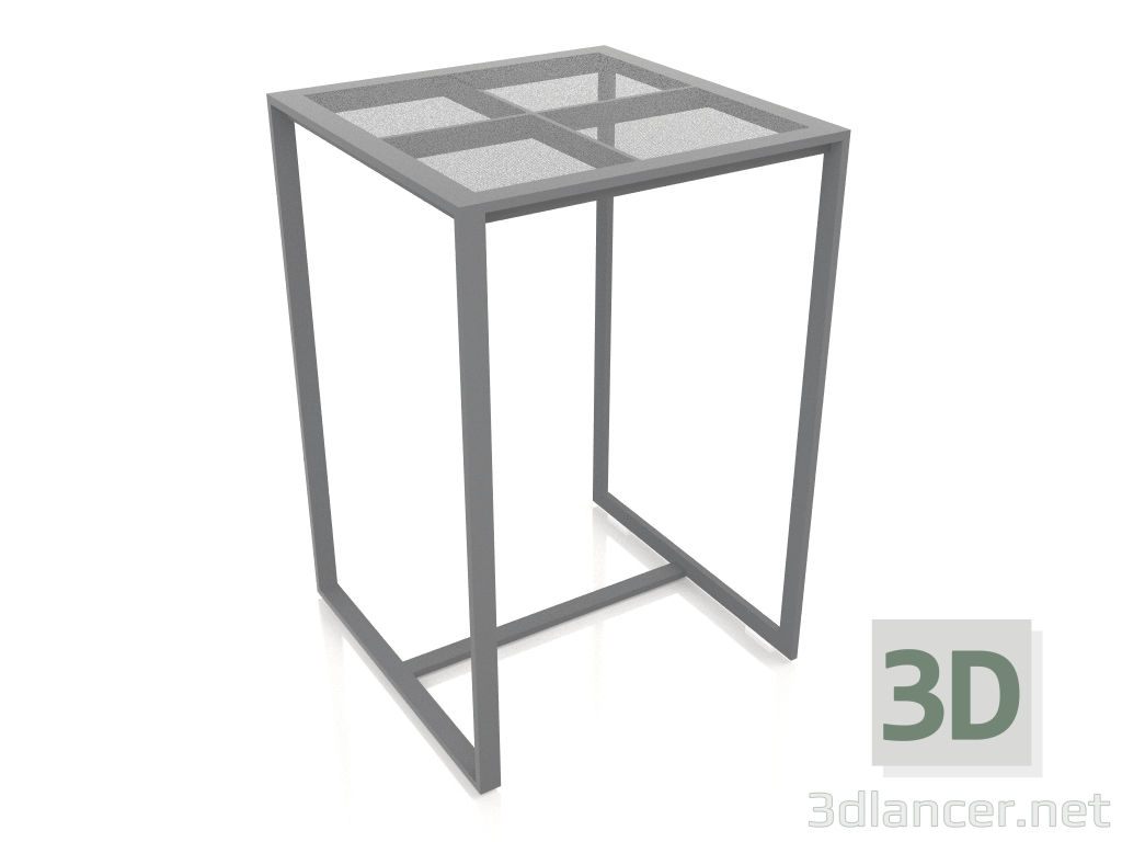 modèle 3D Table de bar (Anthracite) - preview