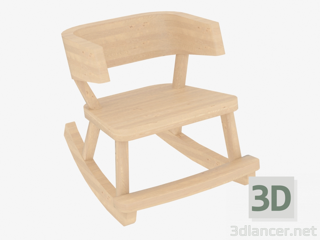 modèle 3D Chaise à bascule Neo Country - preview