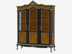 Casanova hardwood display cabinet (art. 12115)