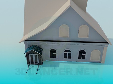 3d model Casa - vista previa