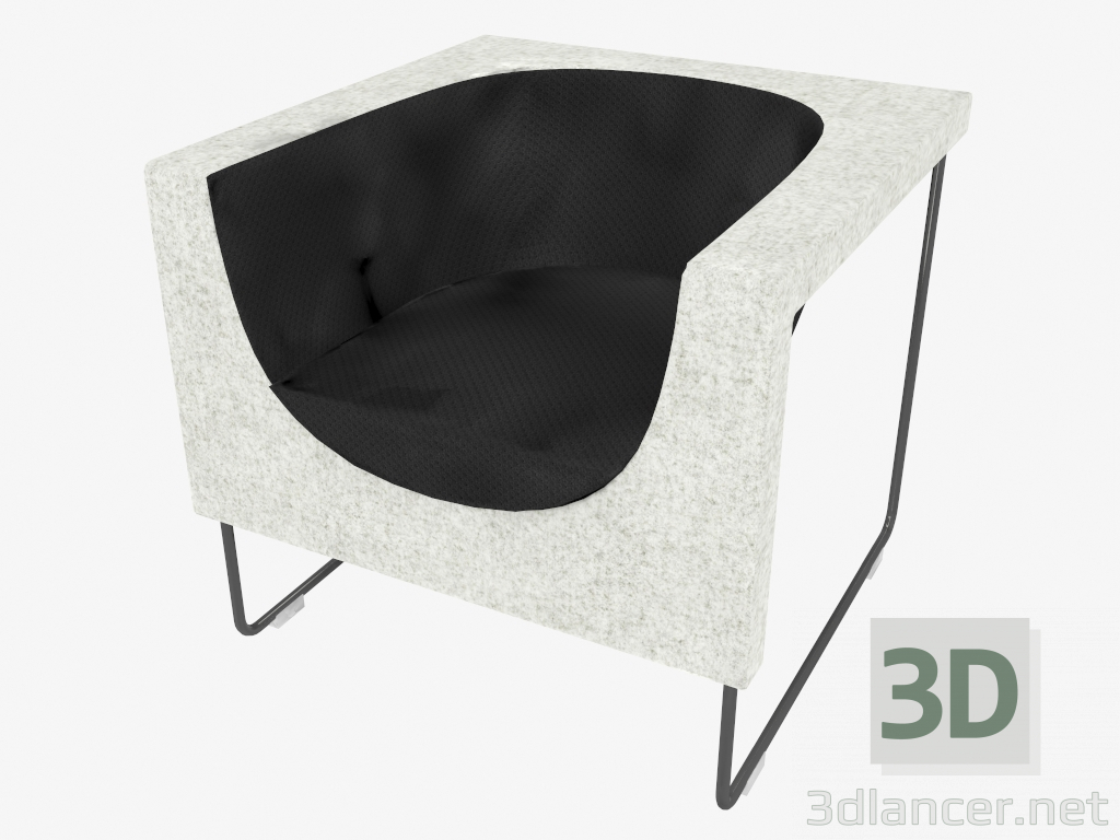 3d model Armchair - preview