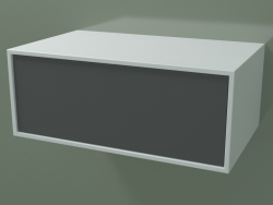 Box (8AUBAA01, Gletscherweiß C01, HPL P05, L 60, P 36, H 24 cm)