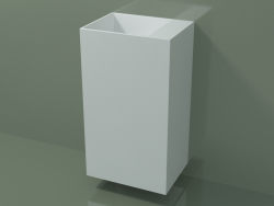 Wall-mounted washbasin (03UN26103, Glacier White C01, L 48, P 36, H 85 cm)