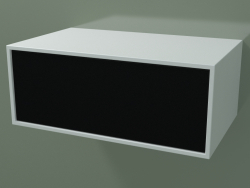 Box (8AUBAA01, Gletscherweiß C01, HPL P06, L 60, P 36, H 24 cm)