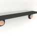 modello 3D Mensola da parete Hook 60 (Nero) - anteprima