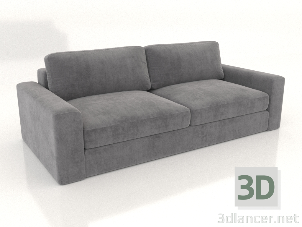 3d model Sofa PALERMO straight (upholstery option 3) - preview