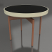 modèle 3D Table basse ronde Ø60 (Or, DEKTON Domoos) - preview